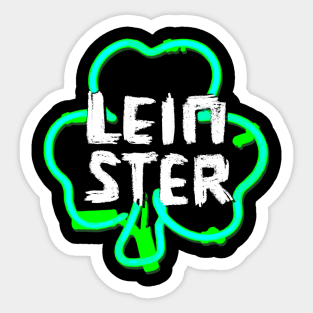 Leinster, Paddy's Day Irish Shamrock Sticker